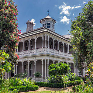 Nieuw-Zeeland-Auckland-Old-House