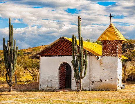 Colombia-Tatacoa-woestijn-kerk