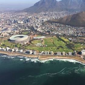 Helicptervlucht boven Kaapstad