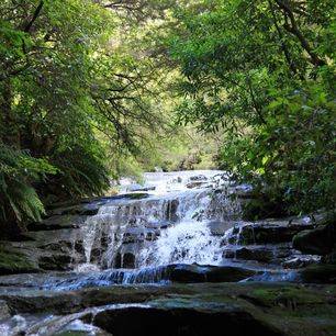 Australie-Blue-Mountains-waterval
