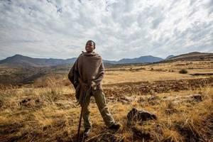 Lesotho-Malelealea-dorpswandeling