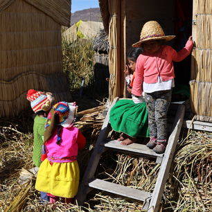 Puno-Titicacameer-Kinderen
