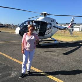 Helicoptervlucht Zuid-Afrika