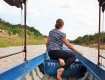 Drijvende dorpen op het Tonlé Sap meer