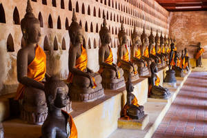 Laos-Vientiane-boeddhas-watsisaket