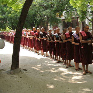 Myanmar-Sagaing-monniken