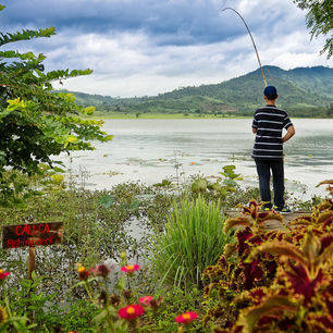 Vietnam-Lak-Lake-vissen