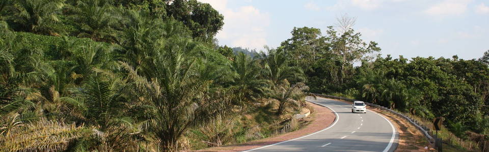 Autoweg in Maleisië